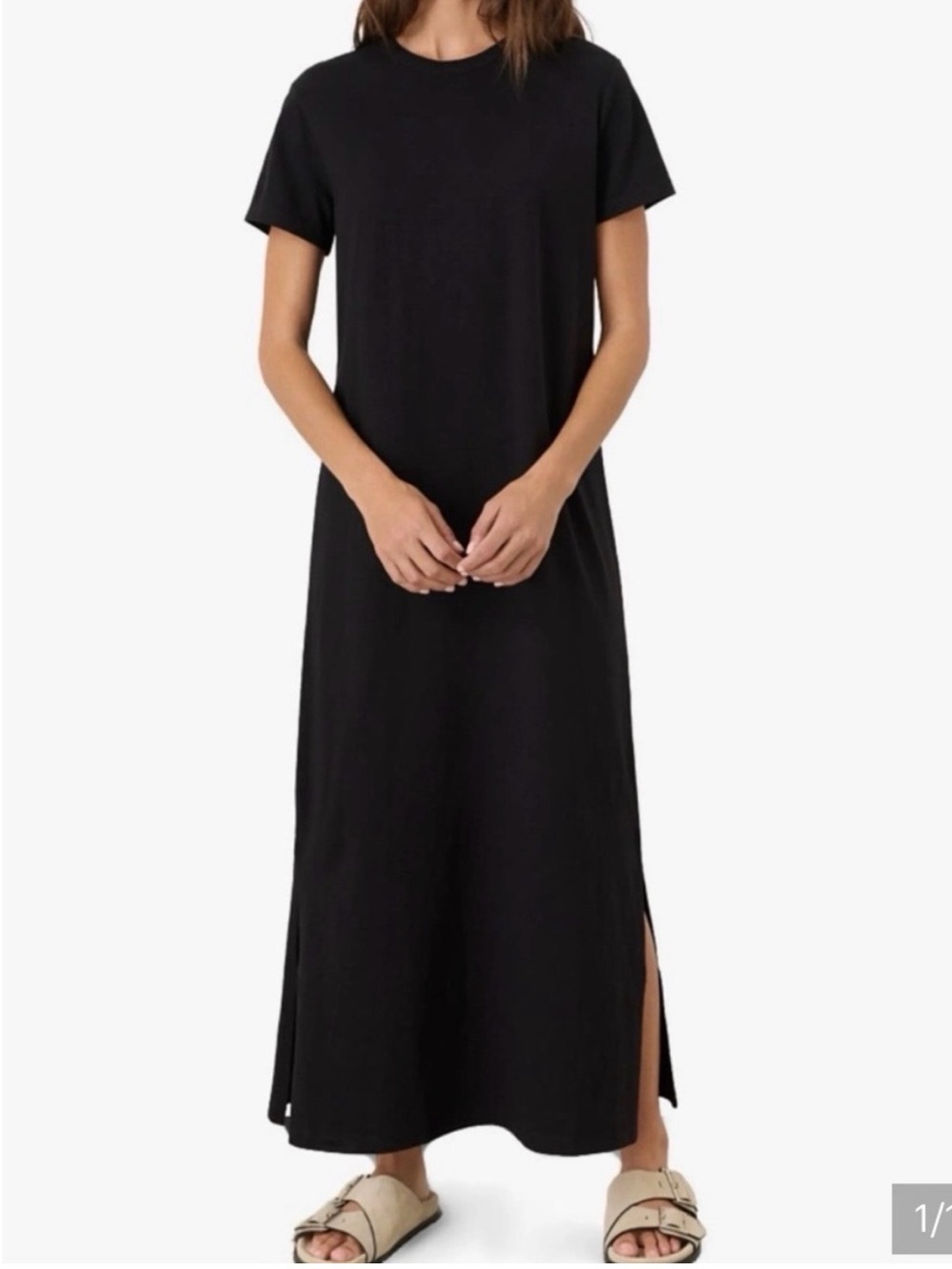 Pact Organic Cotton T-shirt Maxi Dress